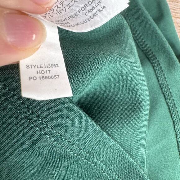 J Crew Organza Off Shoulder Green Ruffle Blouse Size Extra‎ Small - Picture 7 of 7